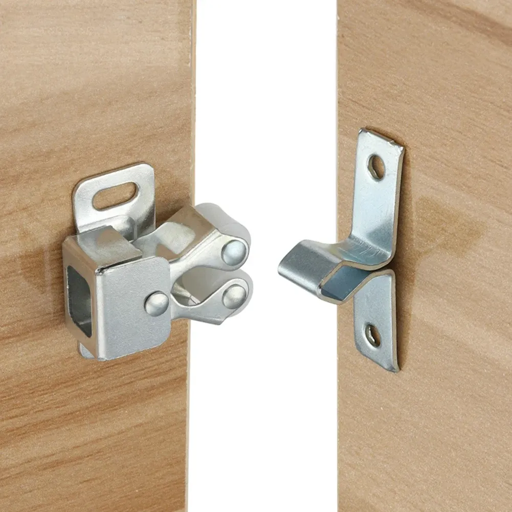 Loquets d'armoire, butée de porte à fermeture en douceur, tampon amortisseur pour quincaillerie de garde-robe, accessoires de meubles 2