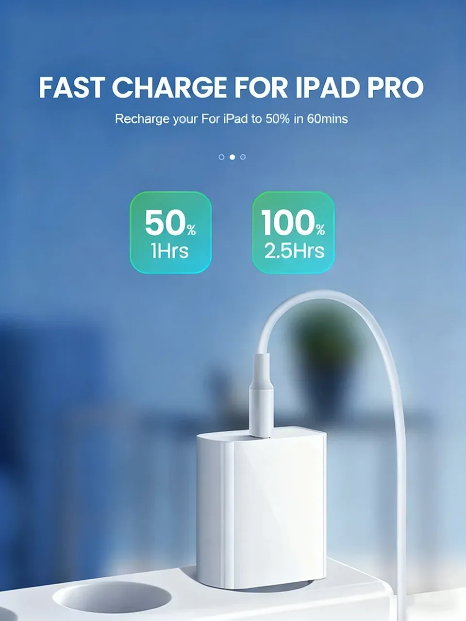 Ensemble chargeur et câble en contexte de vie quotidienne
