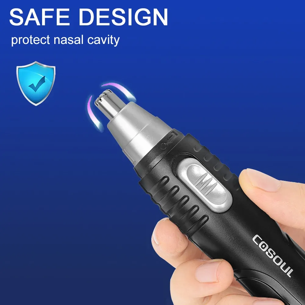 Tondeuse électrique pour hommes et femmes, rasoir antarctique, design sécurisé 5