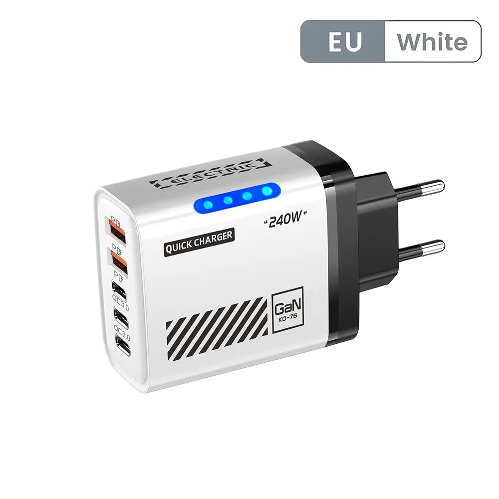 Chargeur 5 ports USB-C, compatibilité