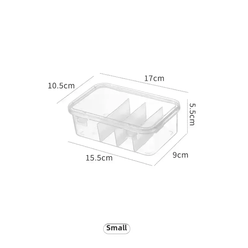 Organisateur de câbles transparent avec couvercle anti-poussière, boîte de rangement pour bureau et maison 8