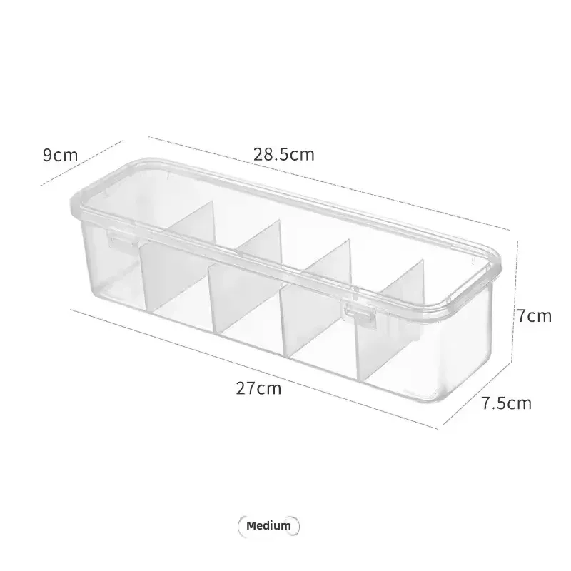 Organisateur de câbles transparent avec couvercle anti-poussière, boîte de rangement pour bureau et maison 9