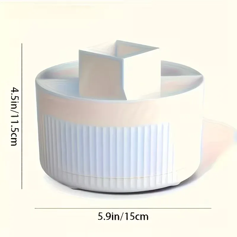 Détail de l'organisateur de bureau rotatif