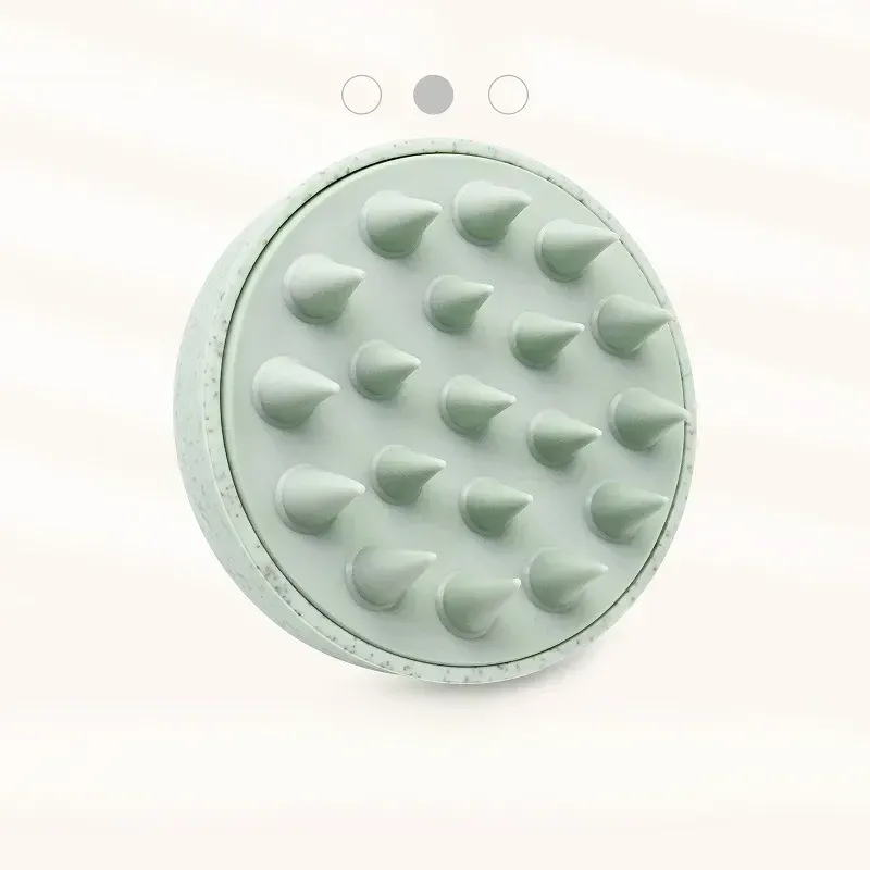 Brosse de massage en silicone, finition soignée