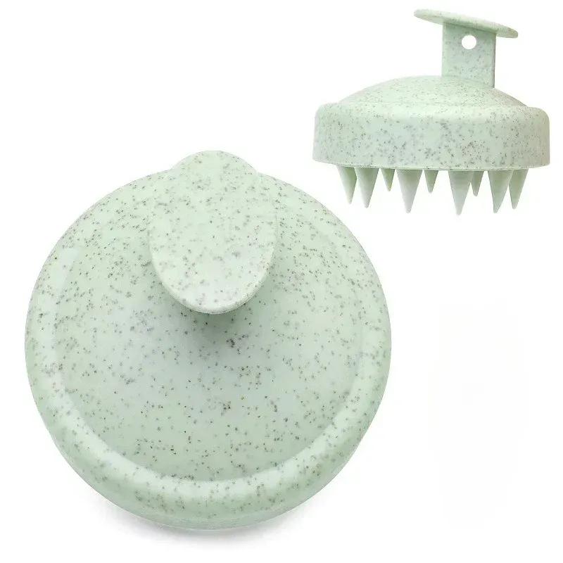 Brosse à shampoing en silicone, peigne de massage du cuir chevelu et brosse de bain, outil professionnel de salon de coiffure 18