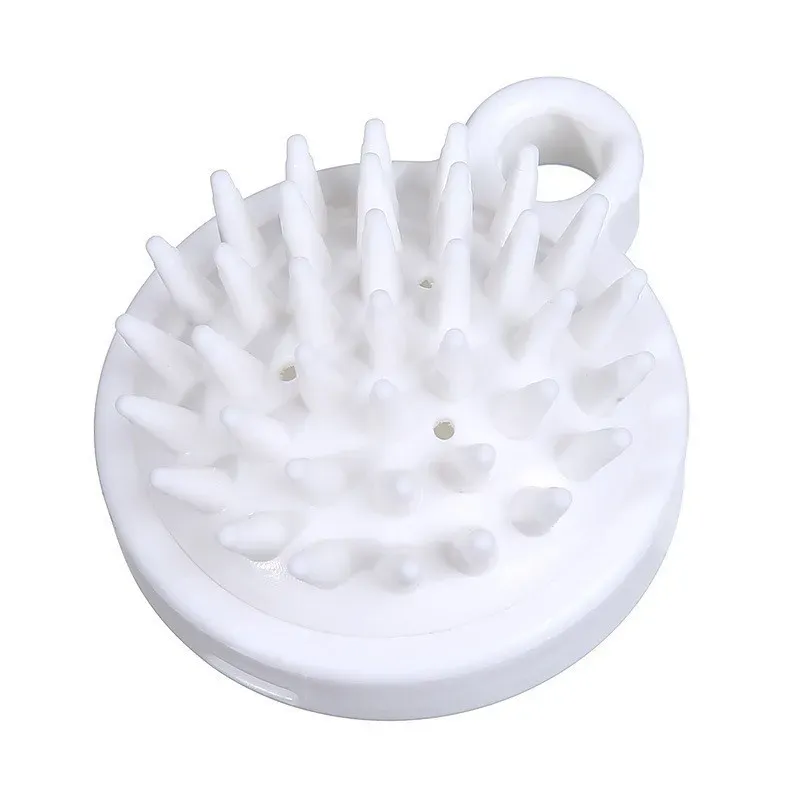Brosse à shampoing en silicone, peigne de massage du cuir chevelu et brosse de bain, outil professionnel de salon de coiffure 16