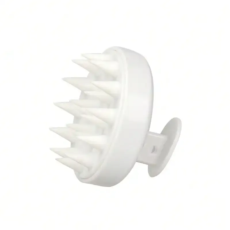 Brosse à shampoing en silicone, peigne de massage du cuir chevelu et brosse de bain, outil professionnel de salon de coiffure 8