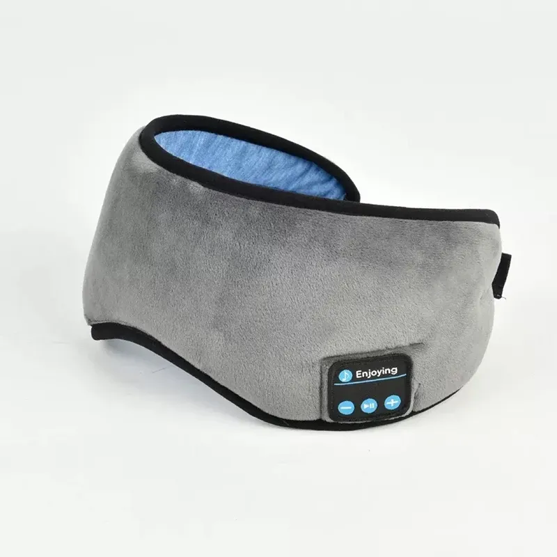 Bandeau Bluetooth sans fil pour le sport et le sommeil, avec écouteurs intégrés et masque de sommeil musical 7