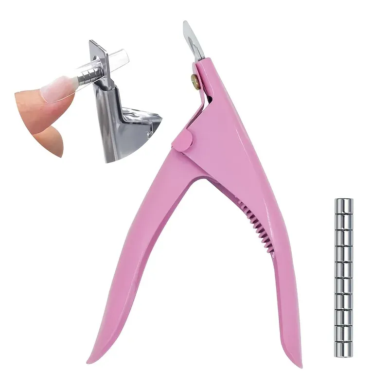 Coupe-ongles acrylique, finition et design