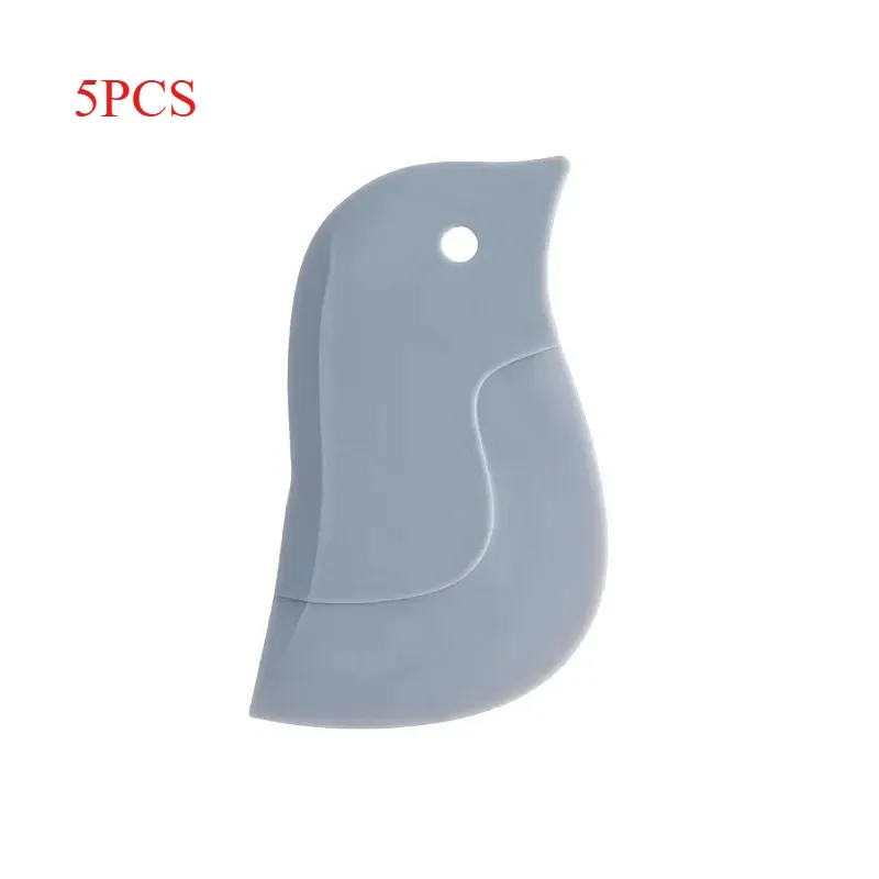 Racloir en silicone souple multifonctionnel pour cuisine, idéal pour nettoyer casseroles et taches de graisse – Lot de 1, 3 ou 5 pièces 9