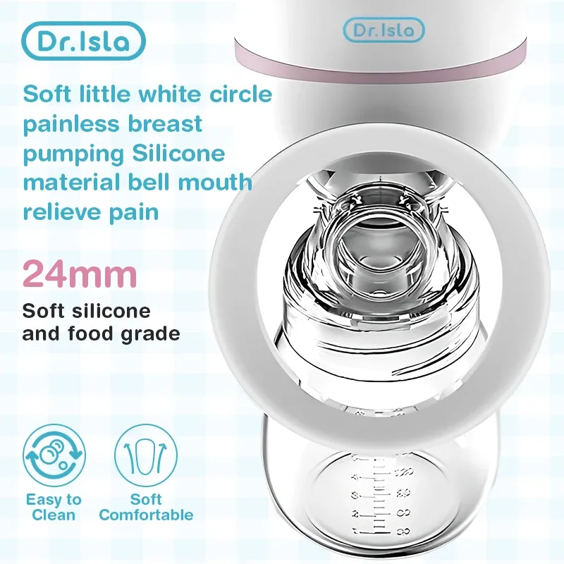 Tire-lait électrique intelligent à haute succion pour lait maternel, portable, indolore et silencieux 4
