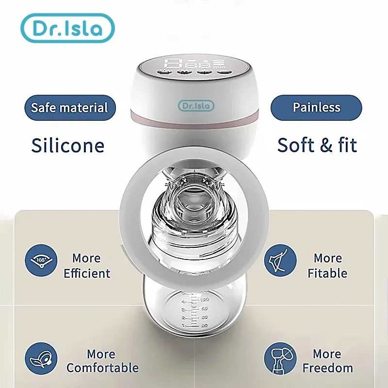 Tire-lait électrique intelligent à haute succion pour lait maternel, portable, indolore et silencieux 6