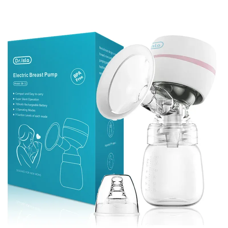 Tire-lait électrique intelligent à haute succion pour lait maternel, portable, indolore et silencieux 7