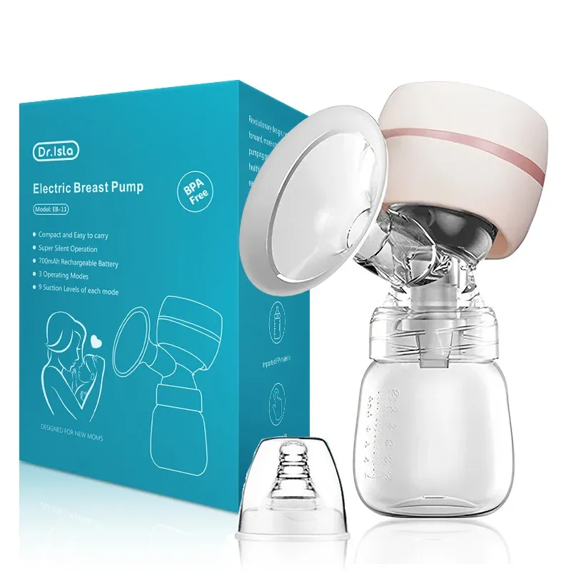 Tire-lait électrique intelligent à haute succion pour lait maternel, portable, indolore et silencieux 9