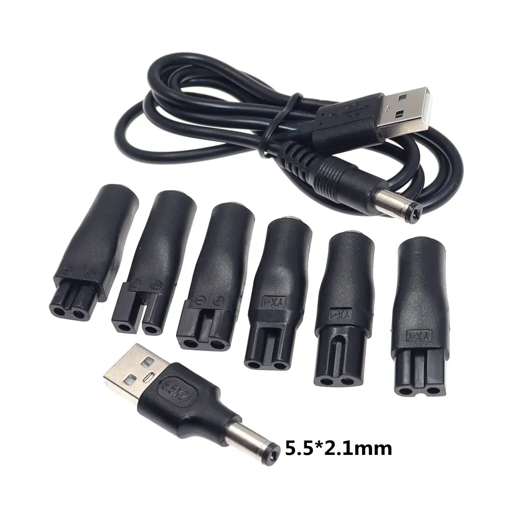 Câble d'alimentation de remplacement avec adaptateur USB
