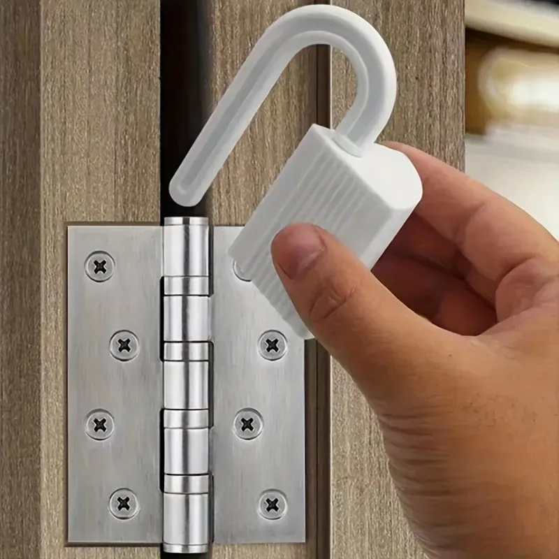 Cale-porte anti-pincement, adaptée aux portes de chambre et de salle de bain, protège les doigts contre le pincement 1