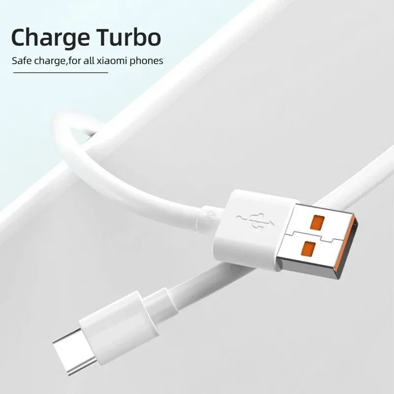 Câble de charge rapide USB-C 120W d'origine Turbo pour Xiaomi 17, 15, 14, 13, 12, 11, Redmi Note 10, 9, 8, 7 Pro, K70, Poco 4