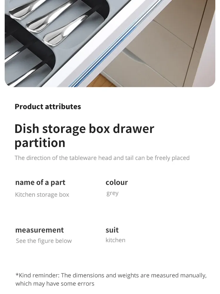 Organisation des couverts dans le tiroir