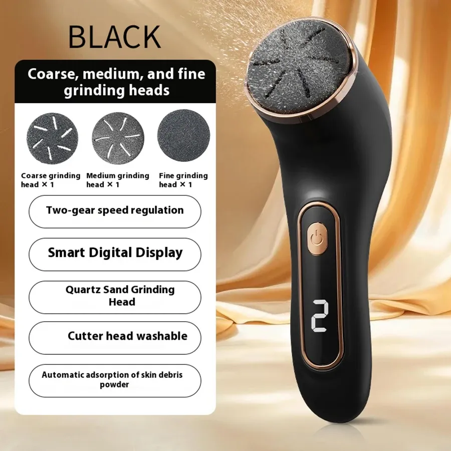 Râpe électrique professionnelle pour pieds : élimination rapide des callosités, rechargeable, indolore et à exfoliation douce 7