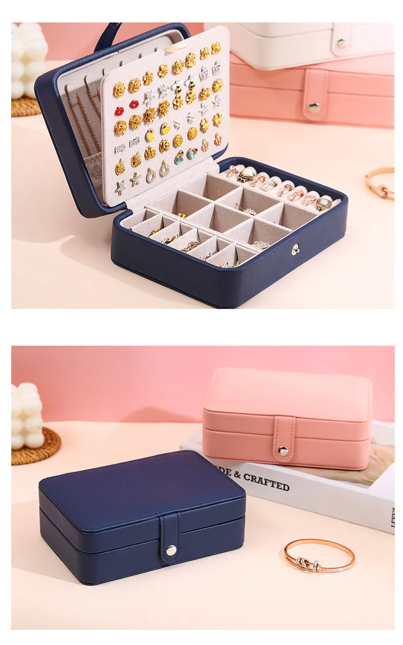 Coffret à bijoux de voyage en situation