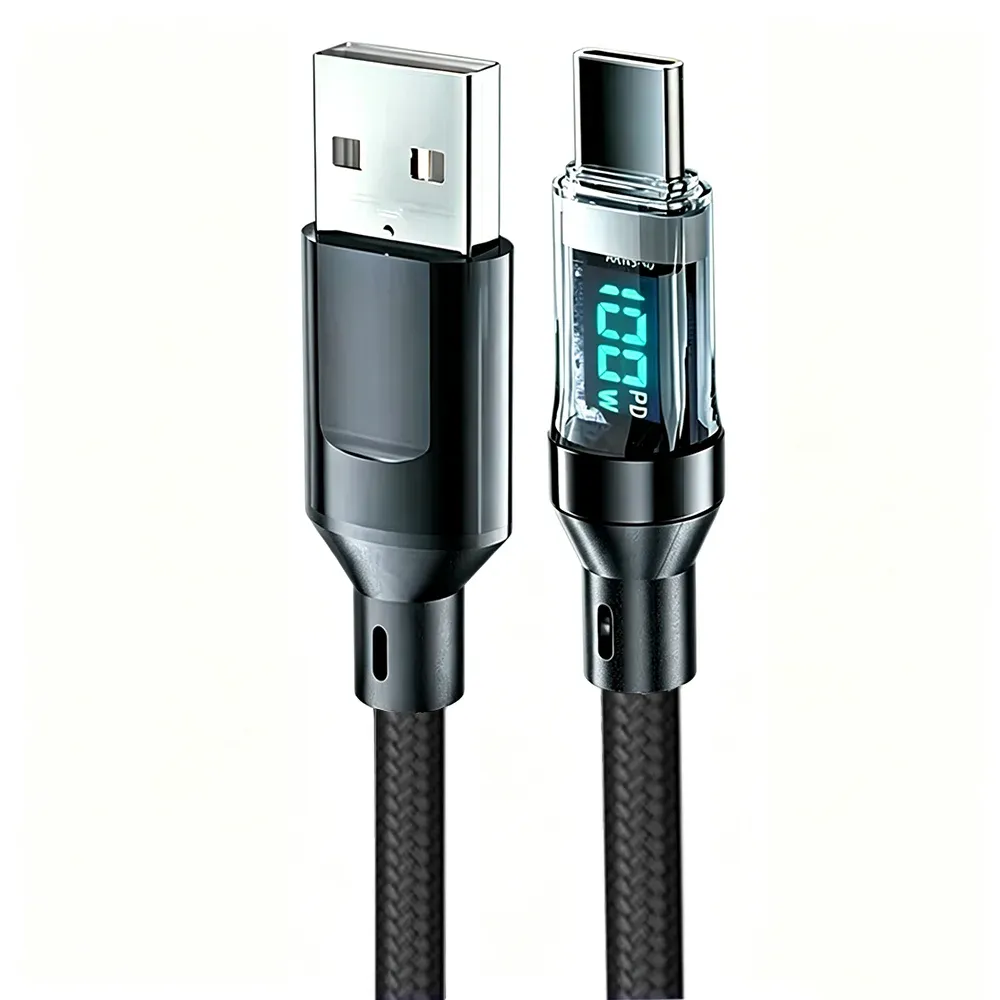 NNBILI Câble USB vers USB-C, charge rapide 120 W, 1 m / 2 m 8