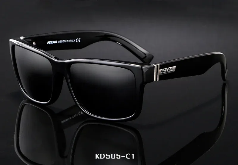 Lunettes de soleil polarisées KDEAM Revamp pour hommes, modèle sport photochromiques avec étui, conduite et activités de plein air 22