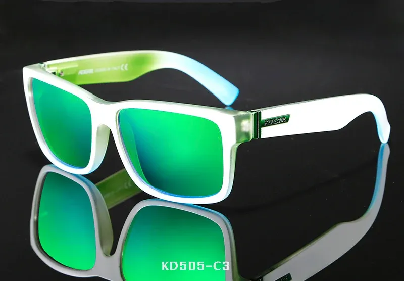 Lunettes de soleil polarisées KDEAM Revamp pour hommes, modèle sport photochromiques avec étui, conduite et activités de plein air 24