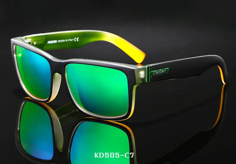 Lunettes de soleil polarisées KDEAM Revamp pour hommes, modèle sport photochromiques avec étui, conduite et activités de plein air 15