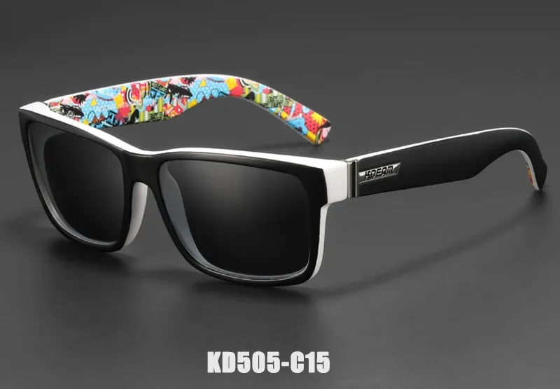 Lunettes de soleil polarisées KDEAM Revamp pour hommes, modèle sport photochromiques avec étui, conduite et activités de plein air 13