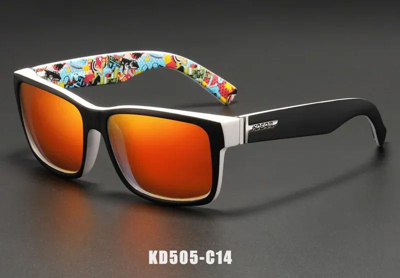 Lunettes de soleil polarisées KDEAM Revamp pour hommes, modèle sport photochromiques avec étui, conduite et activités de plein air 33