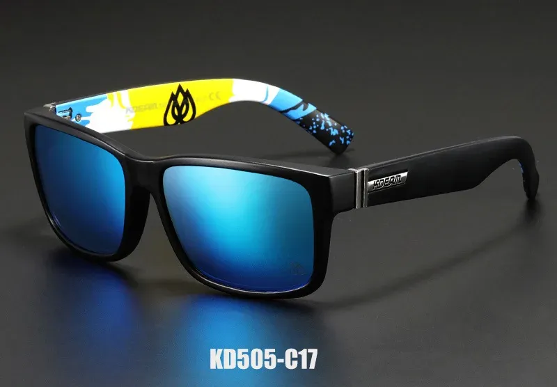 Lunettes de soleil polarisées KDEAM Revamp pour hommes, modèle sport photochromiques avec étui, conduite et activités de plein air 9