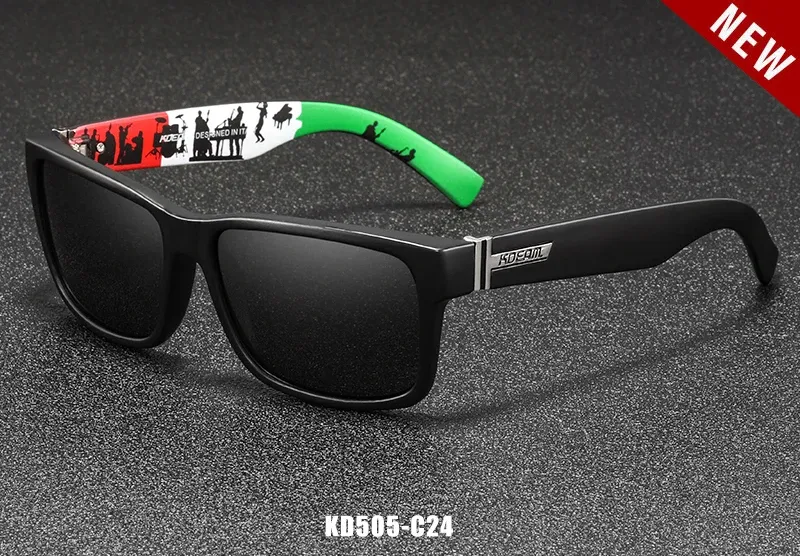 Lunettes de soleil polarisées KDEAM Revamp pour hommes, modèle sport photochromiques avec étui, conduite et activités de plein air 29