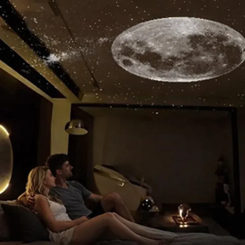 Mini projecteur d'étoiles galactiques 2-en-1 : veilleuse et lumière d'ambiance pour la maison, la chambre et la voiture, idée cadeau pour enfants 3