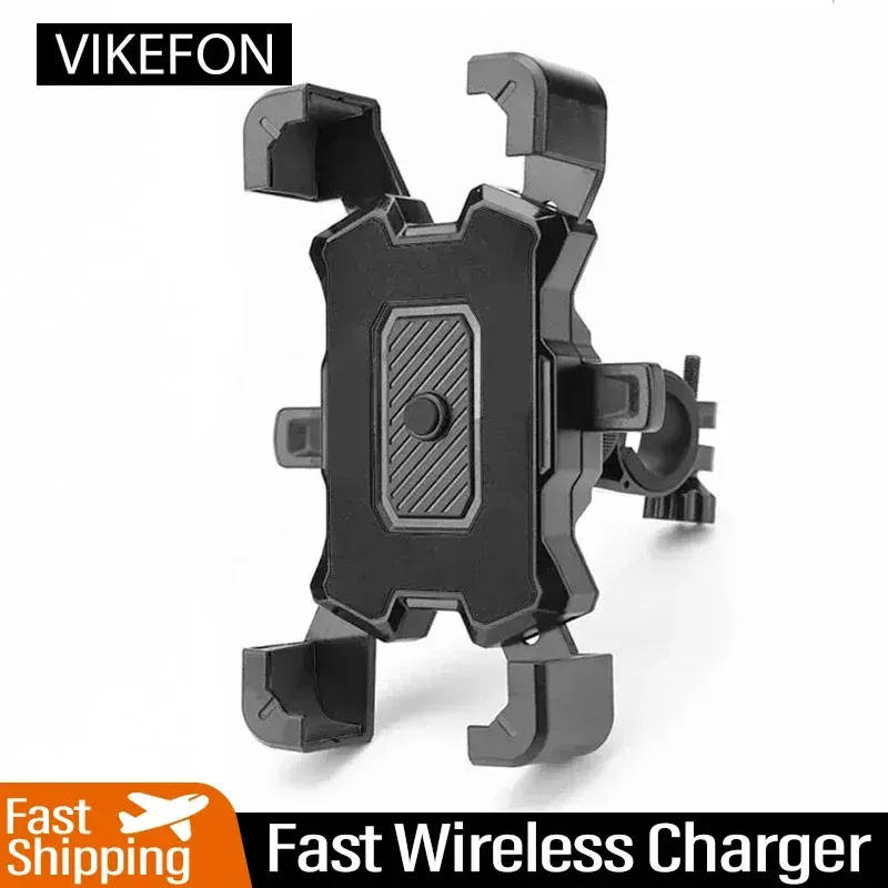 Support de téléphone rotatif à 360° pour vélo électrique, VTT et moto, compatible iPhone, antidérapant 6