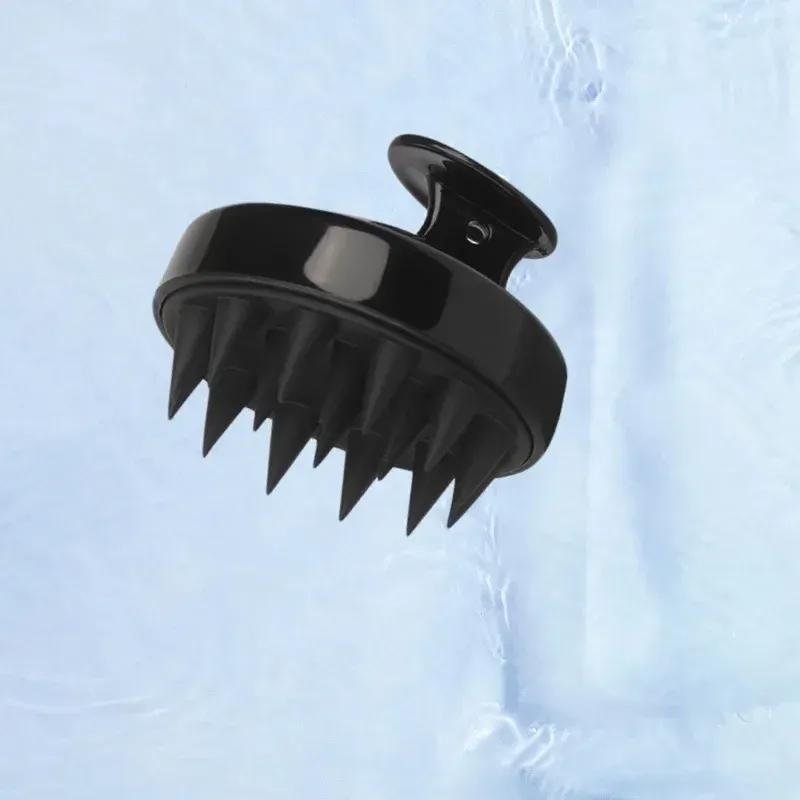 Peigne de massage du cuir chevelu en silicone, brosse douce pour le lavage des cheveux sous la douche, masseur de cuir chevelu doux pour femmes et hommes, soin du cuir chevelu antipelliculaire 2