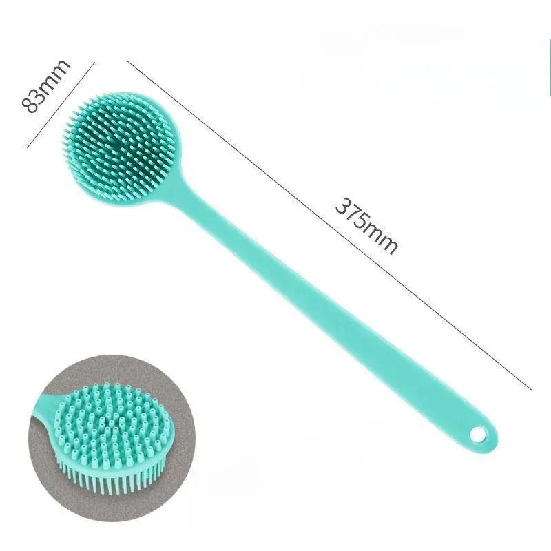 Gant exfoliant en silicone, lifestyle salle de bain
