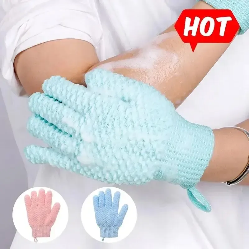 Brosse de douche en silicone à long manche pour le dos, exfoliante et massante, à poils souples double face 7