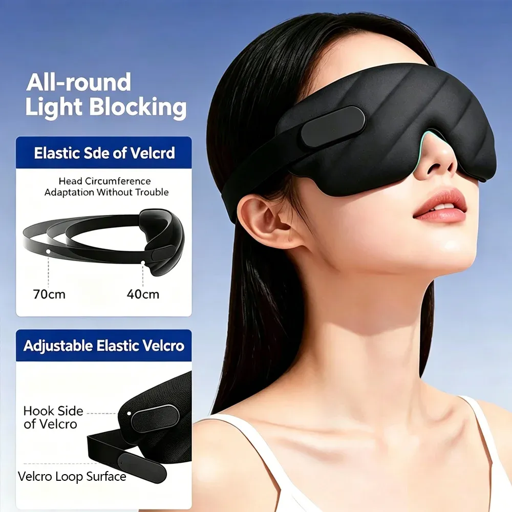 Masque de sommeil 3D, finition et matière