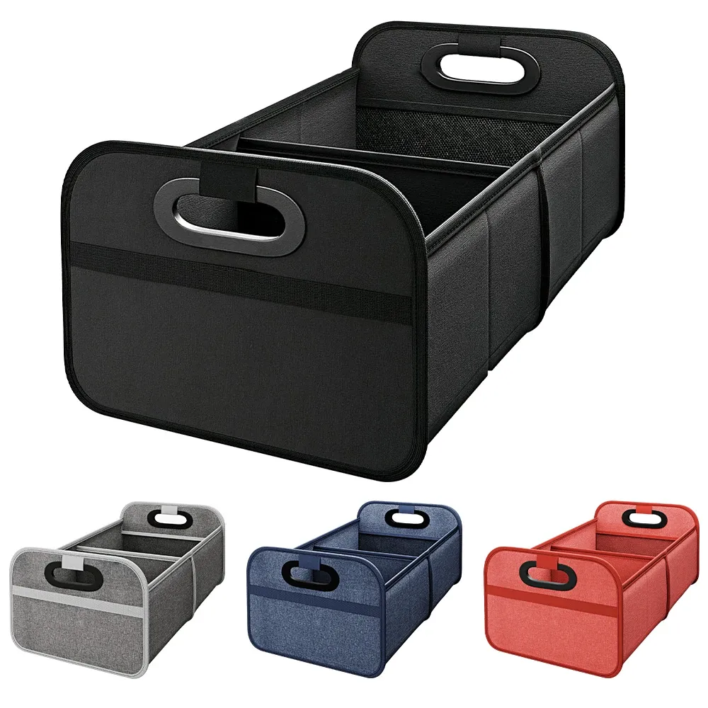 Organisateur de coffre pour SUV pliable et portable, idéal pour le camping et le plein air 3