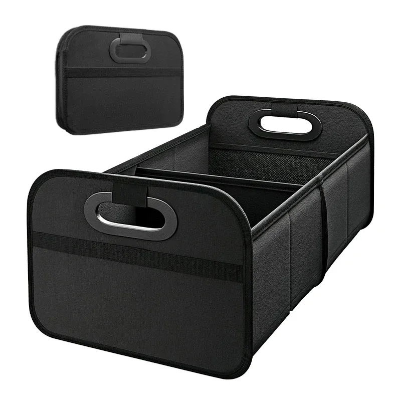 Organisateur de coffre pour SUV pliable et portable, idéal pour le camping et le plein air
