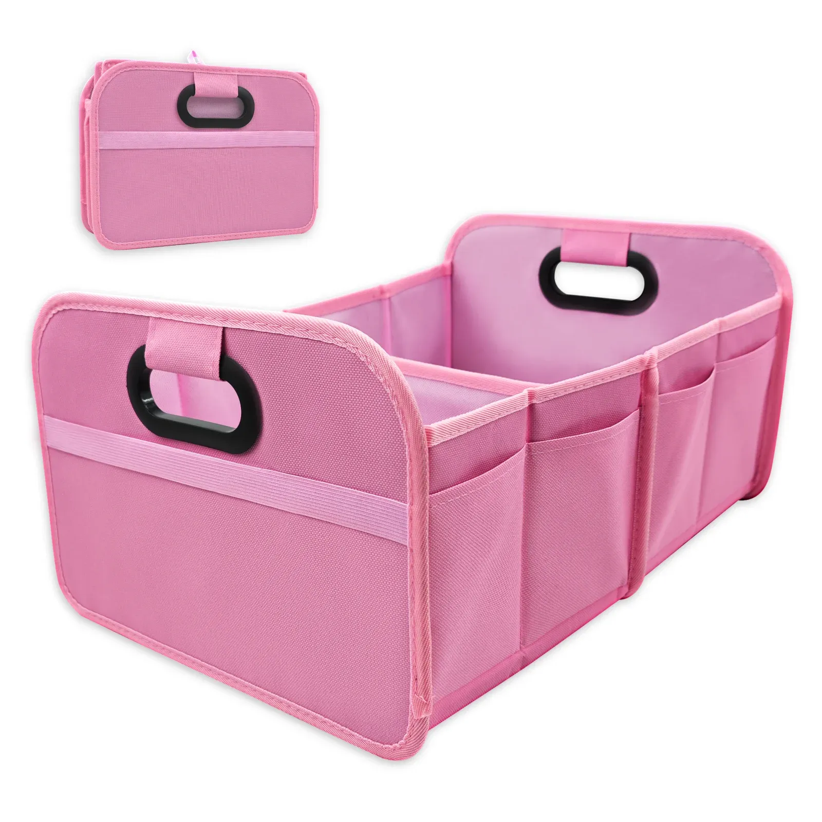 Organisateur de coffre pour SUV pliable et portable, idéal pour le camping et le plein air 9