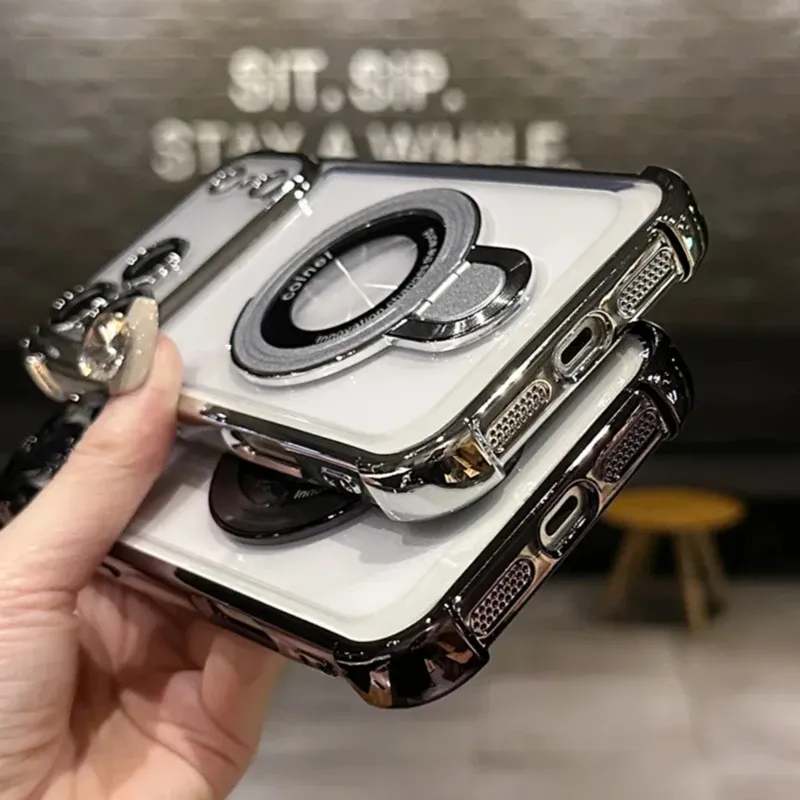 Charge sans fil avec la coque MagSafe