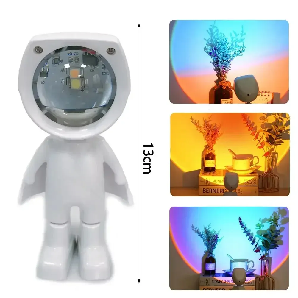 Lampe de projection en situation