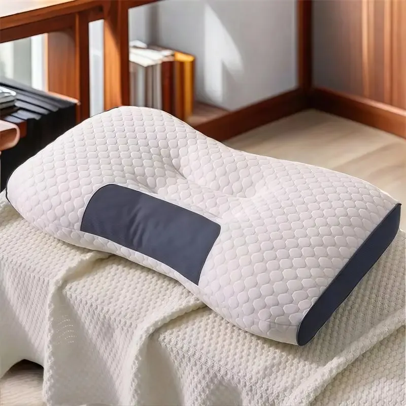 Oreiller cervical orthopédique de massage, oreiller de relaxation SPA pour la maison et le voyage 8