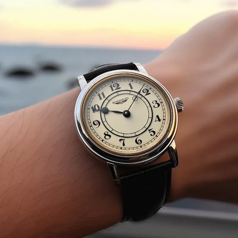 Montre homme de luxe sous différents angles