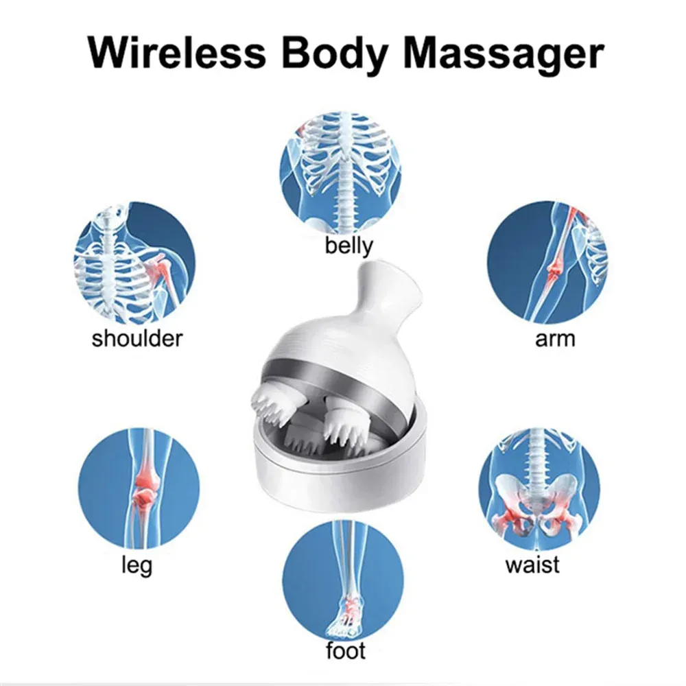 Masseur de tête électrique, vue rapprochée
