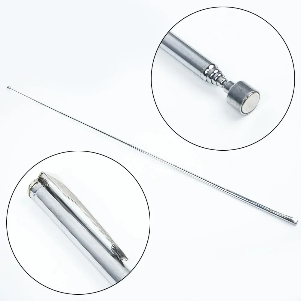 Stylo magnétique télescopique à tige extensible, outil de ramassage pour la réparation automobile et l'entretien d'équipements mécaniques 2