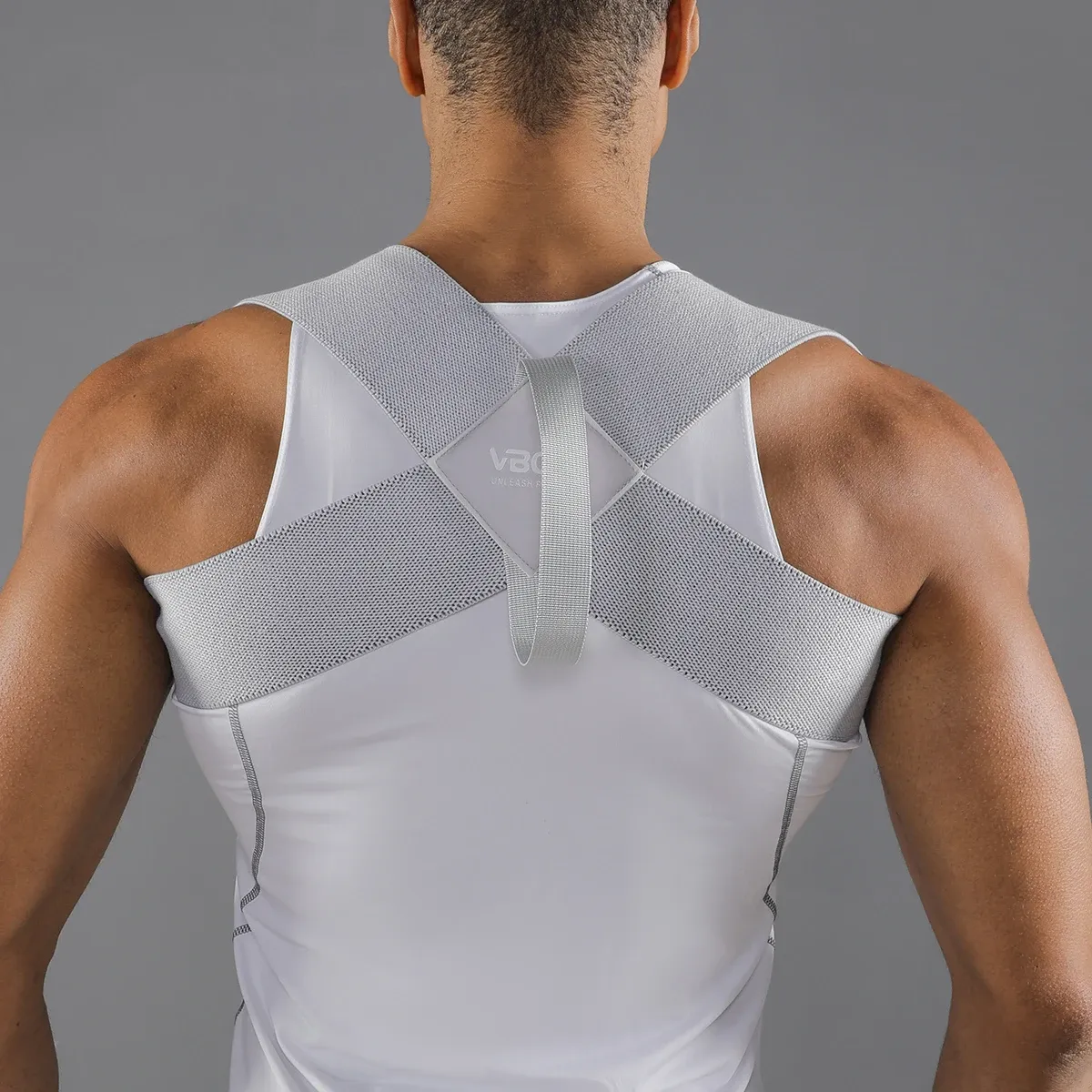 Correcteur de posture réglable VBOSI, soutien du haut du dos et ceinture d'épaules pour hommes et femmes 2