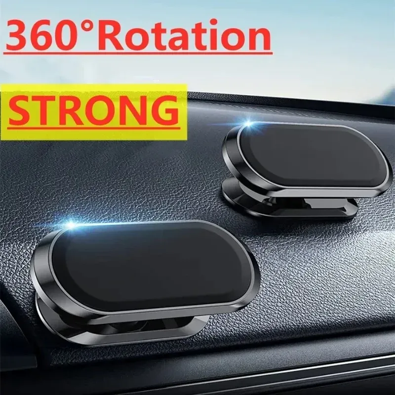 Support magnétique pour téléphone de voiture, vue d'ensemble