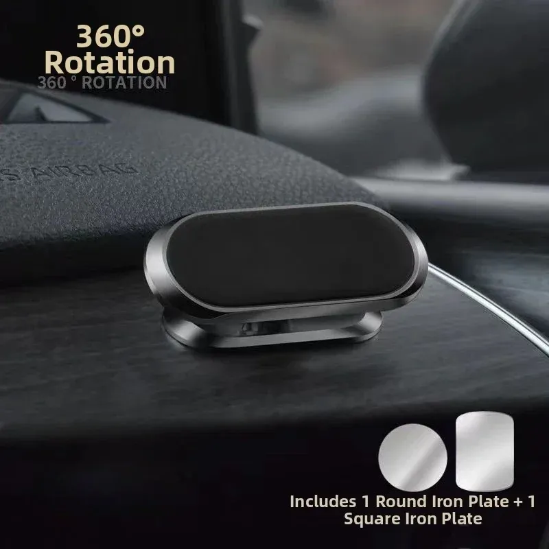 Support magnétique pour téléphone de voiture compatible iPhone 15, 14, 13, 12, 11 et Samsung, Redmi 9